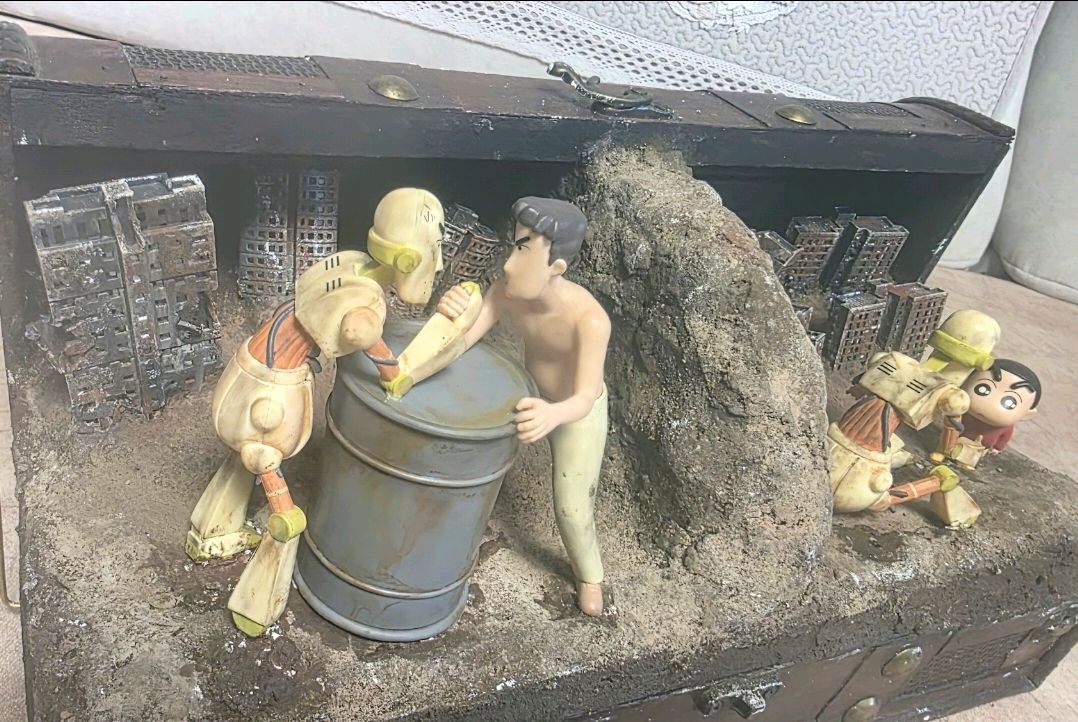 짱구 로봇아빠 디오라마--3