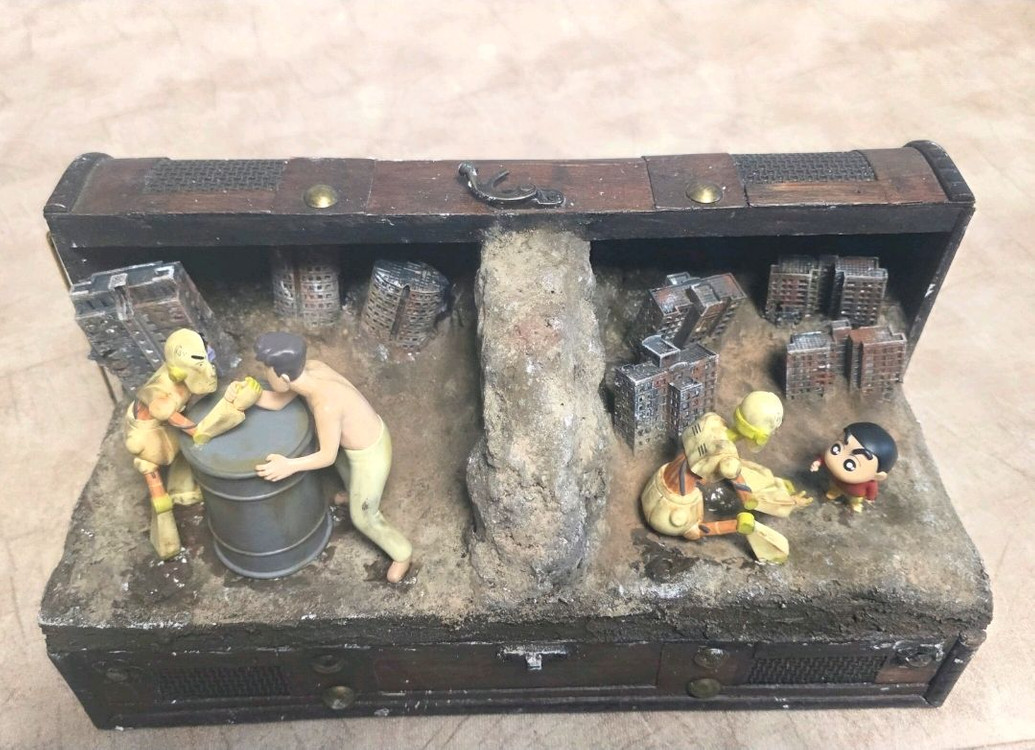 짱구 로봇아빠 디오라마--5