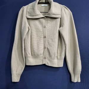 주크 빅카라 캐시미어 크롭 가디건