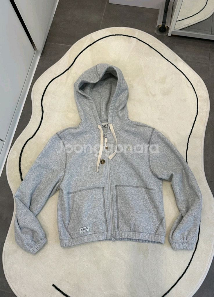 세터 플리스 후드 집업--3