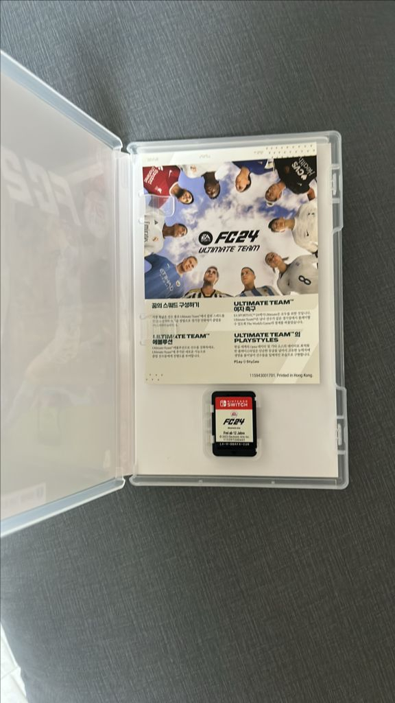 닌텐도 스위치 fc24 정품 한국어 이미지