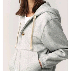 세터 플리스 후드 집업