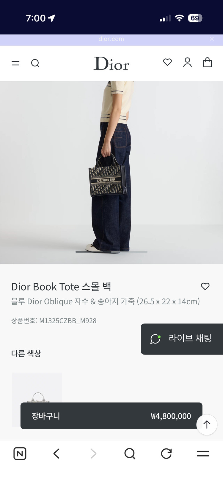 디올 북토트 스몰--6