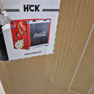 HCK 코카콜라 허스키 미니냉장고 새제품 이미지
