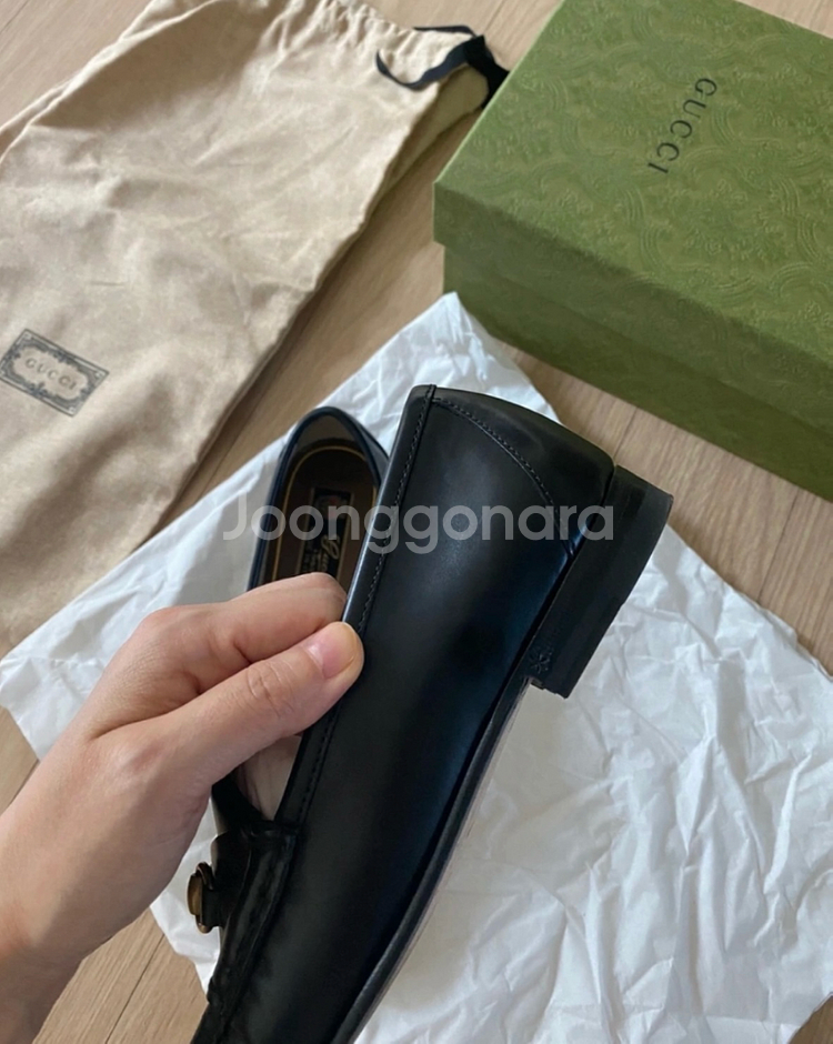 GUCCI 구찌 1953 홀스빗 레더 로퍼(쎄모먼 대표님 착용 제품)--8