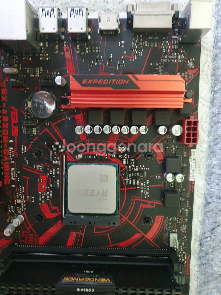 5600x + EX A320M + 커세어 DDR4 32GB 택포 45만--5