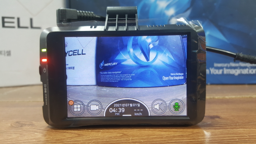 정비된 파인뷰 x5 앞쪽 본체만.--2