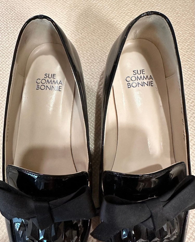 [슈콤마보니]리본 로퍼 380사이즈--3