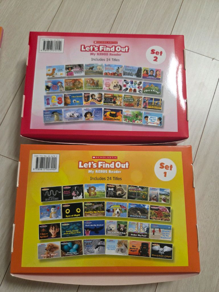 렛츠런 파인드아웃 원서+동영상프로그램1년이용권--6