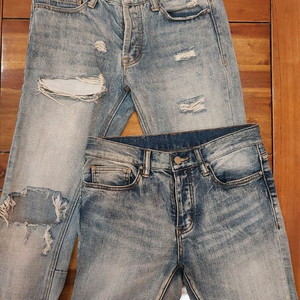 mnml 연청 데님 29 28 사이즈 두 벌 일괄 택포3만4천원