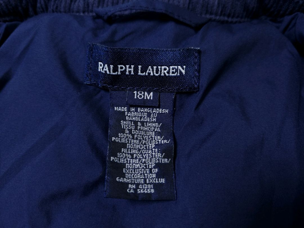 [무료배송][18M]폴로 키즈 누빔 자켓 경량 패딩 이미지