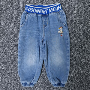 [무료배송][100]베베드피노 굿나잇 문 데님 조거팬츠