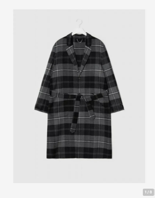 빈폴 옴므 핸드메이드 벨티드 코트 95사이즈 bean pole--1