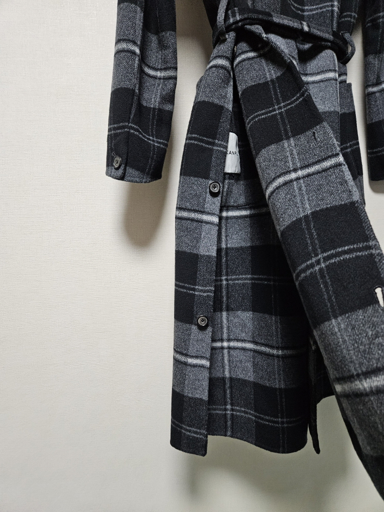 빈폴 옴므 핸드메이드 벨티드 코트 95사이즈 bean pole--7