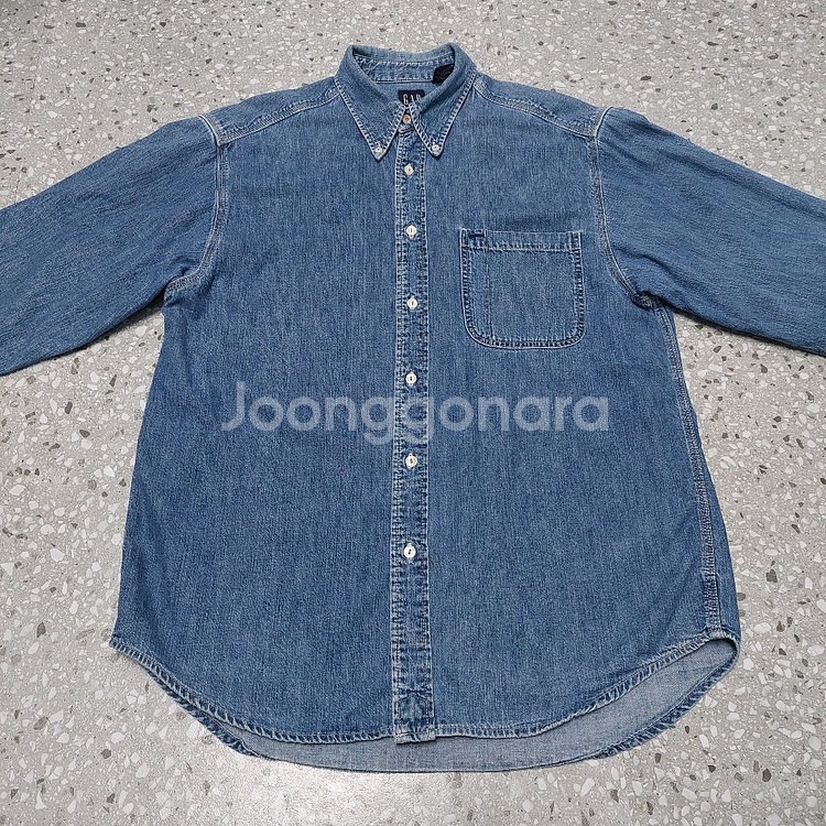 90s GAP 갭 빈티지 데님 셔츠 105 팝니다/ 청남방--1