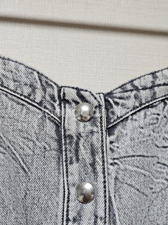 이로 IRO 데님 점프수트 34사이즈--3