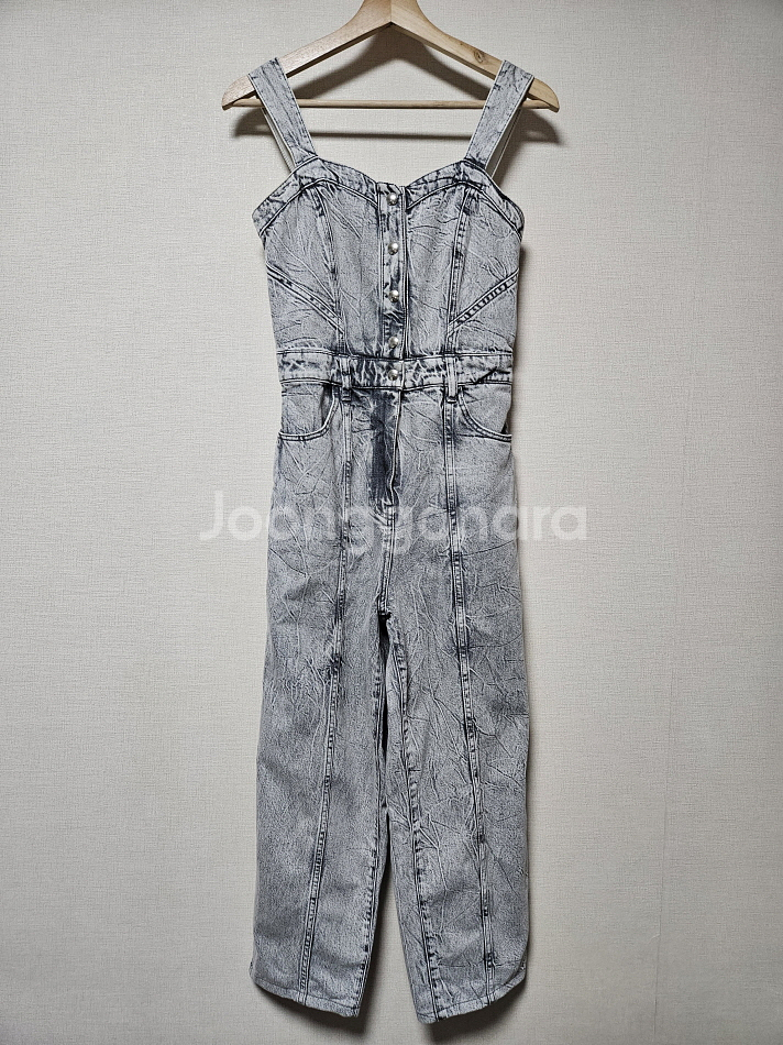이로 IRO 데님 점프수트 34사이즈--2