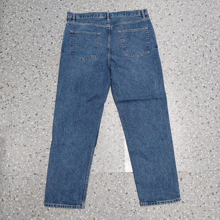 ZARA 자라 남성 배기핏 중청 데님 34 팝니다/ 청바지 워싱진 이미지