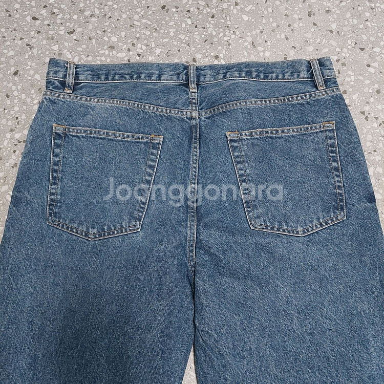 ZARA 자라 남성 배기핏 중청 데님 34 팝니다/ 청바지 워싱진--6