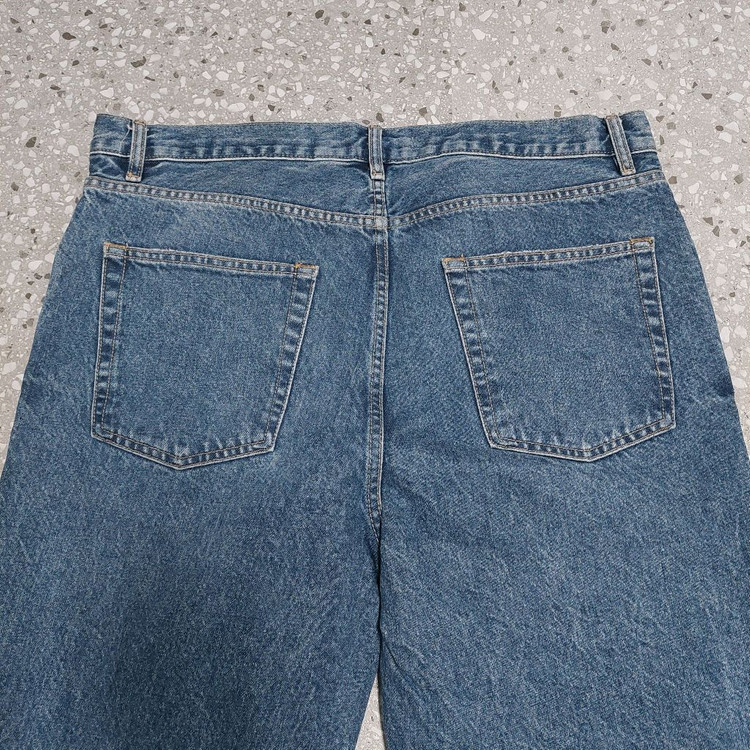 ZARA 자라 남성 배기핏 중청 데님 34 팝니다/ 청바지 워싱진 이미지