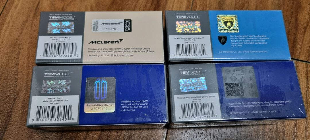 미니지티 4종 미개봉 판매합니다.--2