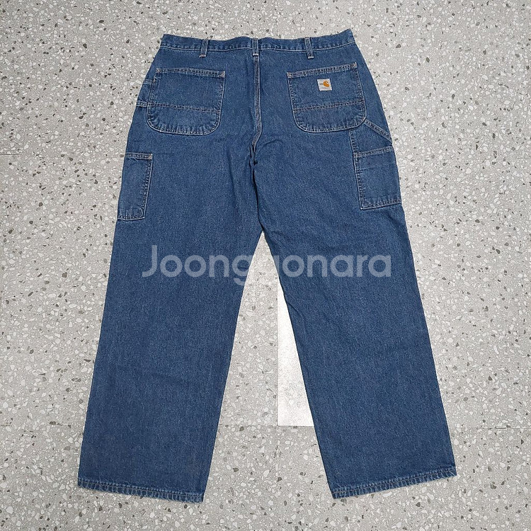칼하트 FR 카펜터 팬츠 38 팝니다/ 청바지 데님 워크웨어 페인터팬츠 더블니--4