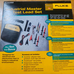 새상품)플루크 fluke TLK289 산업용 테스트 리드 세트