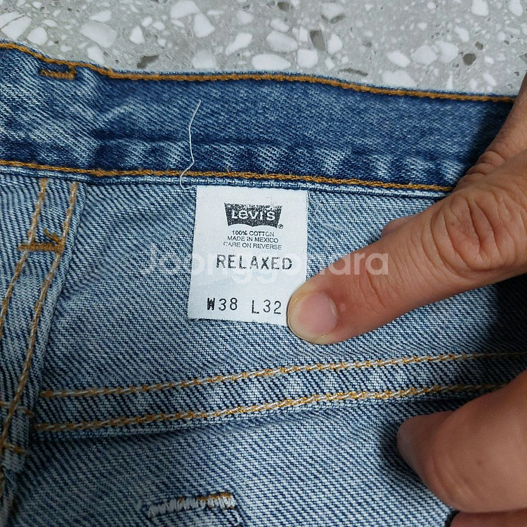 90s 리바이스 540 데님 38 팝니다/ 빈티지 청바지 릴렉스핏--2