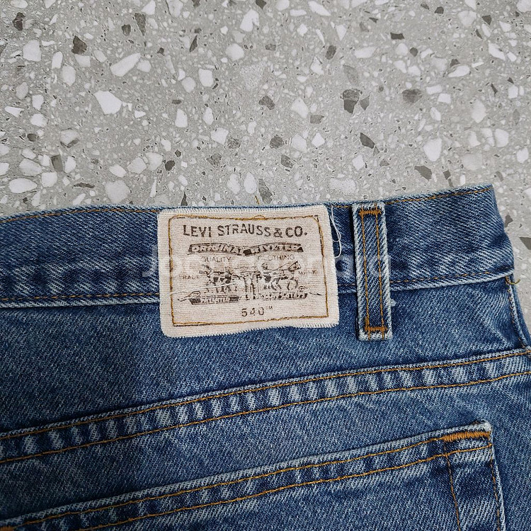 90s 리바이스 540 데님 38 팝니다/ 빈티지 청바지 릴렉스핏--7