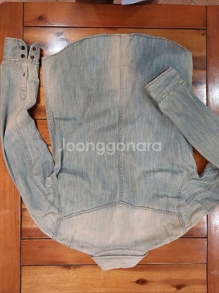 코데즈 컴바인 웨스턴 데님셔츠 90사이즈 택포 19,000원판매--4