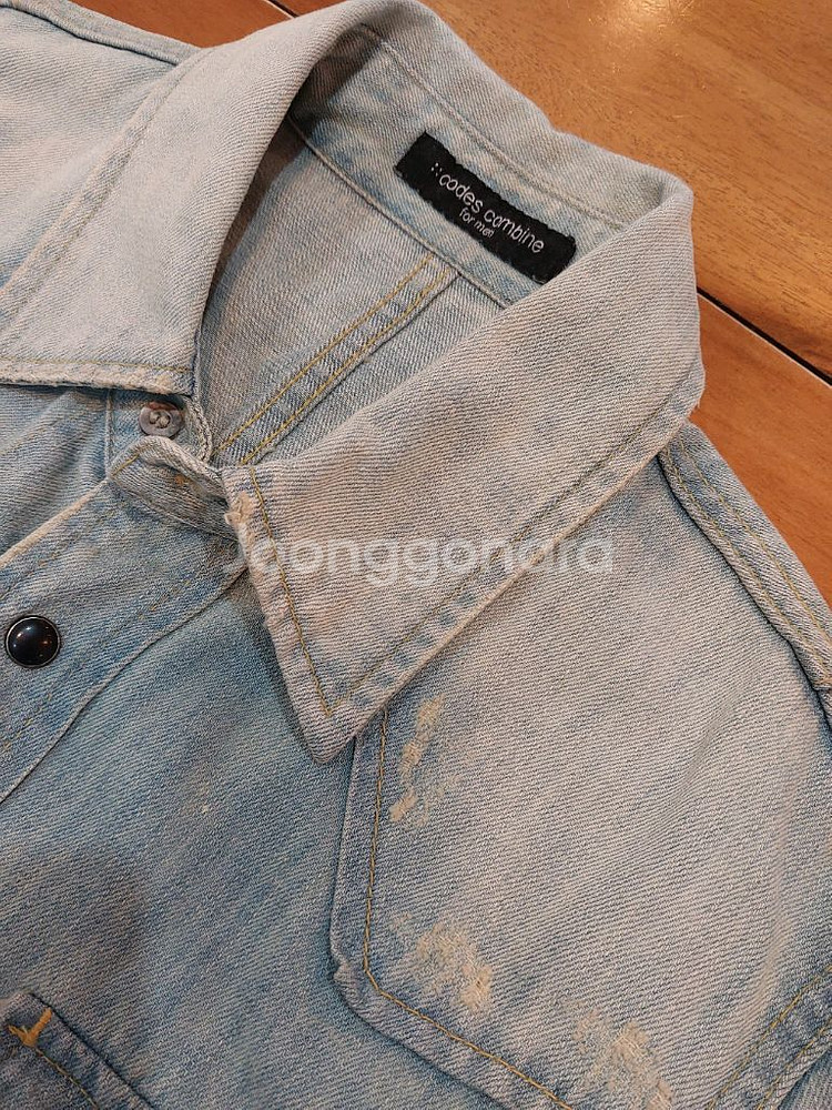 코데즈 컴바인 웨스턴 데님셔츠 90사이즈 택포 19,000원판매--7
