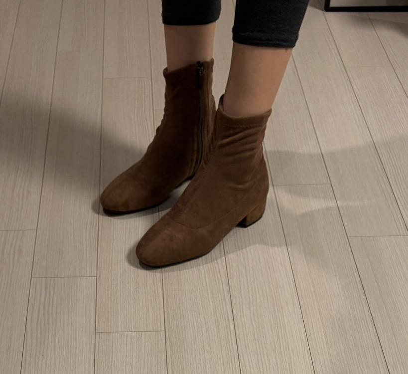 핑크엘리펀트 앵클부츠 240 (새상품급/착샷)--1