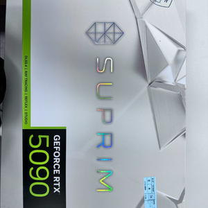 RTX 5090 suprim 슈프림 미개봉