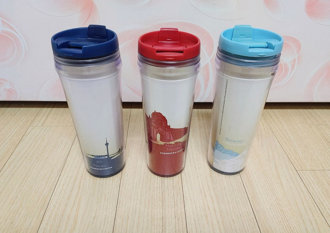 스타벅스 시티 텀블러 3개--2