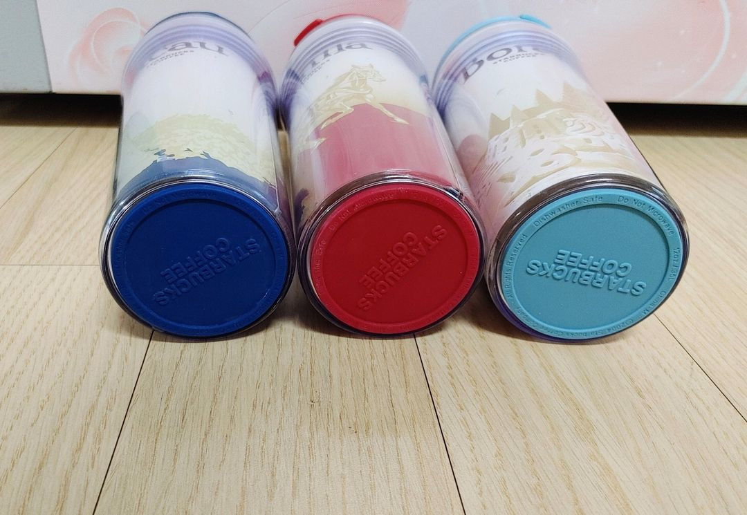 스타벅스 시티 텀블러 3개--3