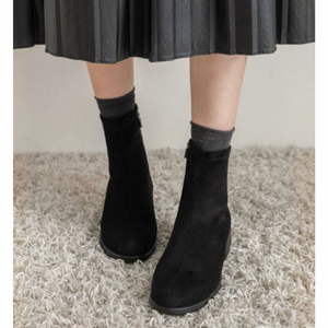 핑크앨리펀트 스웨이드 앵클 삭스 부츠 240 (새상품/착샷)