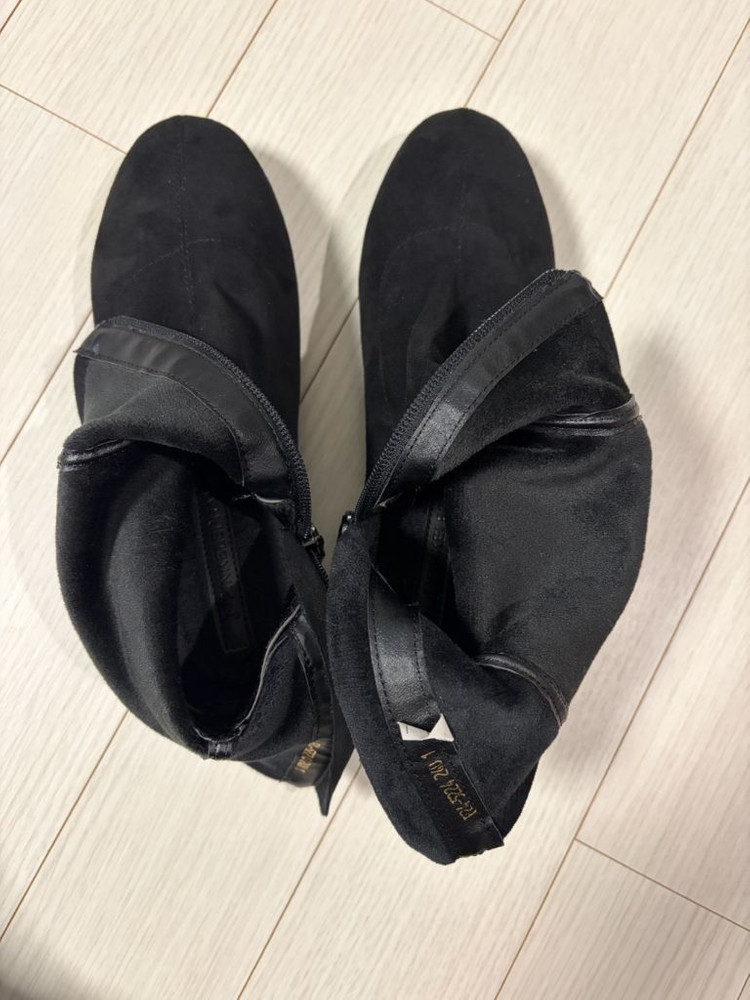 핑크앨리펀트 스웨이드 앵클 삭스 부츠 240 (새상품/착샷)--4