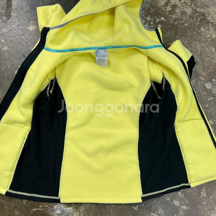 M) 뉴발란스 후드 플리스자켓 점퍼 후리스점퍼--3