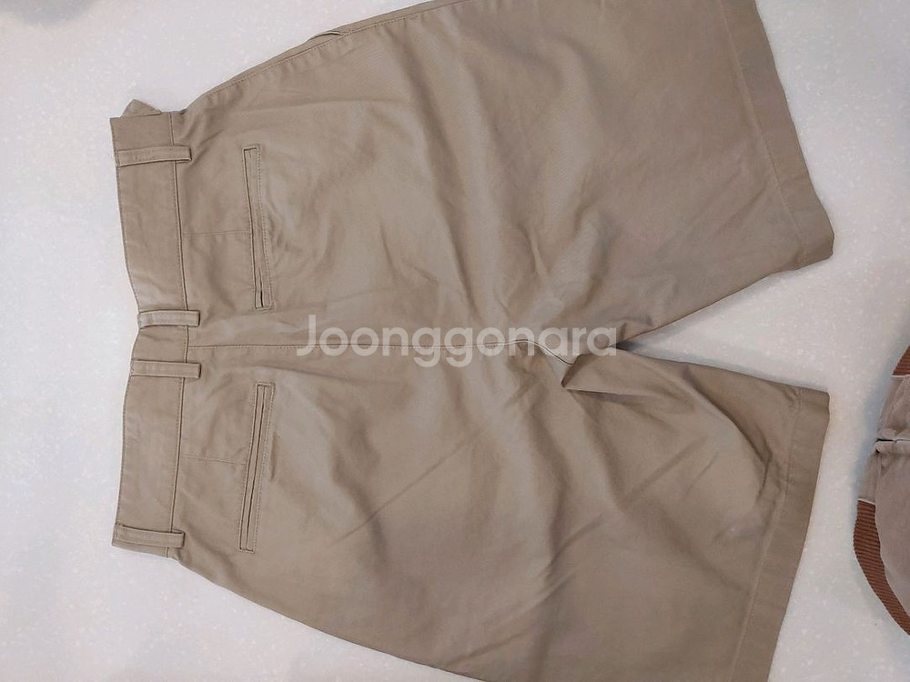 무신사 코튼 구르카 쇼츠 치노 반바지 투턱 베이지 새상품 28사이즈 택포 1만 9천원--2
