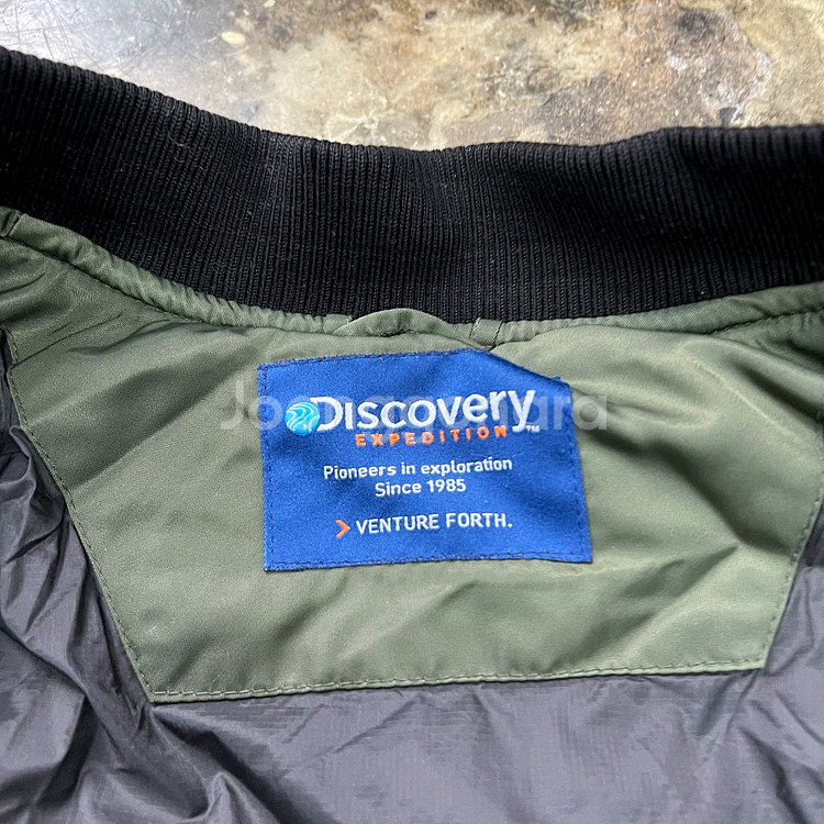 95) 디스커버리 패딩 항공점퍼 사파리패딩점퍼--5