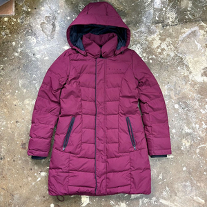 90) 밀레 덕다운 하프 패딩점퍼 오리털 패딩 자켓