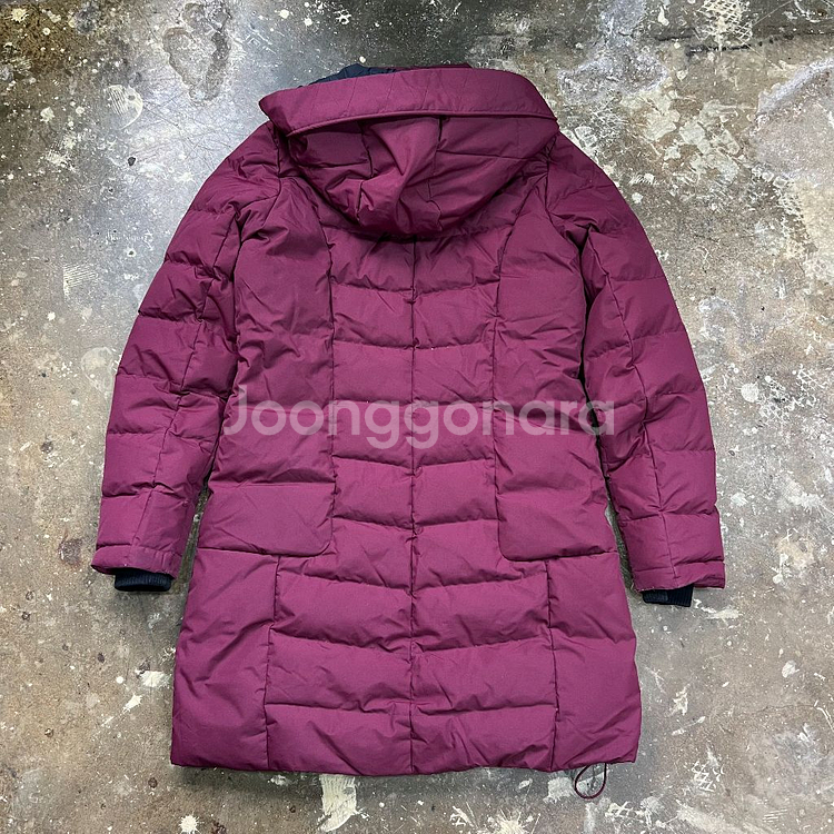 90) 밀레 덕다운 하프 패딩점퍼 오리털 패딩 자켓--2