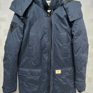 반스 여성덕다운 야상패딩점퍼 M 55~66 오리털패딩