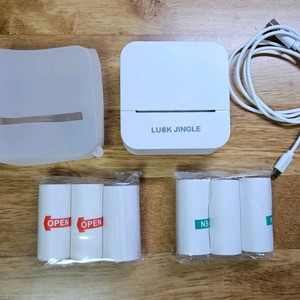 휴대용 미니 블루투스 프린터기 이미지