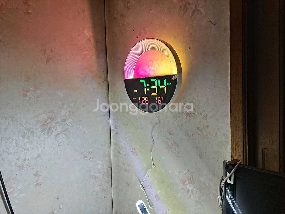 LED 디지털 벽시계--4