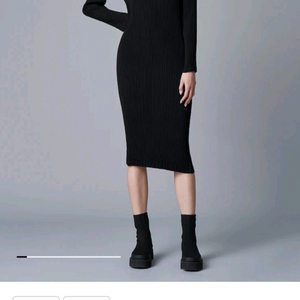 이세이미야케 블랙 해칭원피스