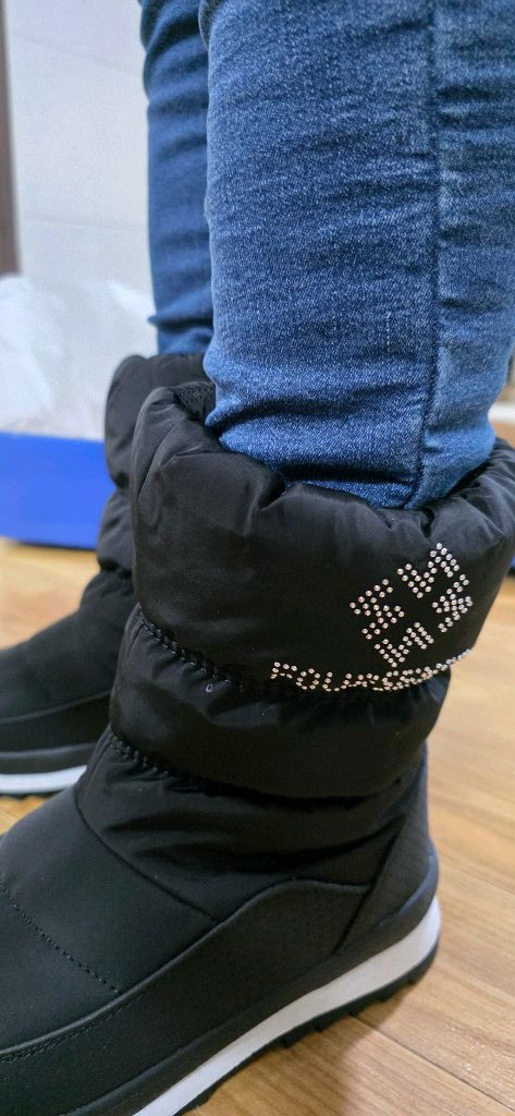 여성 패딩부츠 방한화 F-IZ8 230사이즈--3