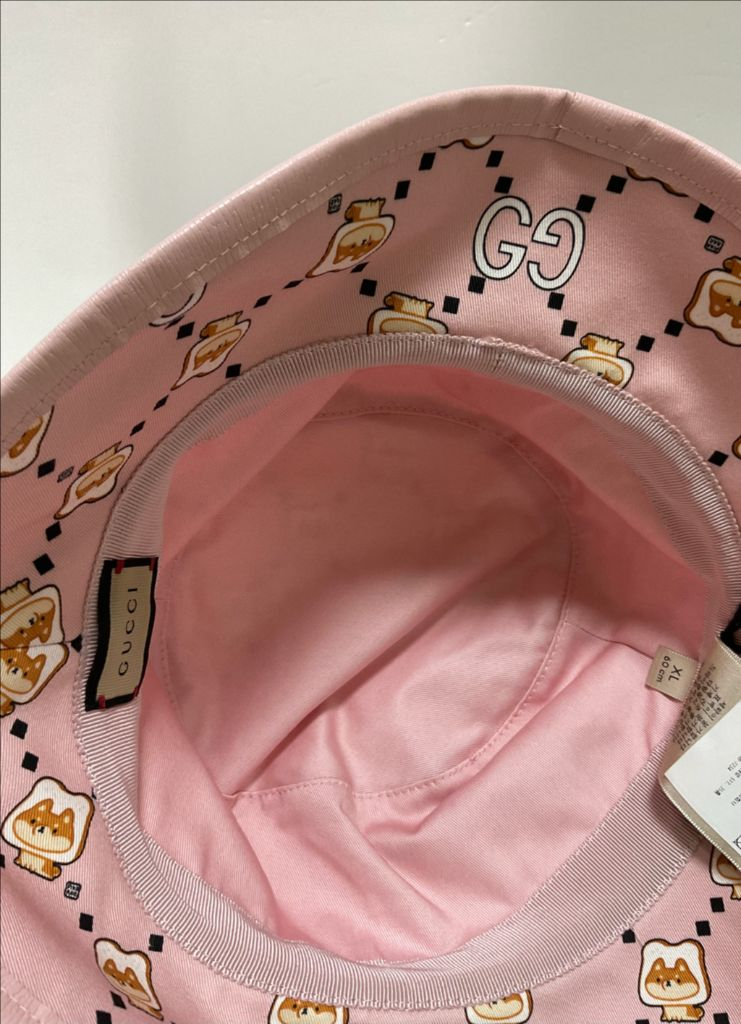 구찌 모자 정품 이미지