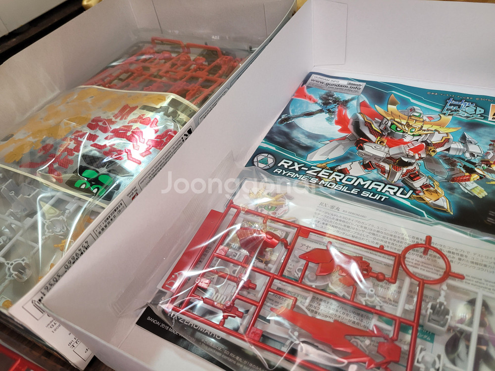 SD 미개봉)RX제로마루 빌드다이버스 건담 건프라 반다이 프라모델 새제품 완구--4