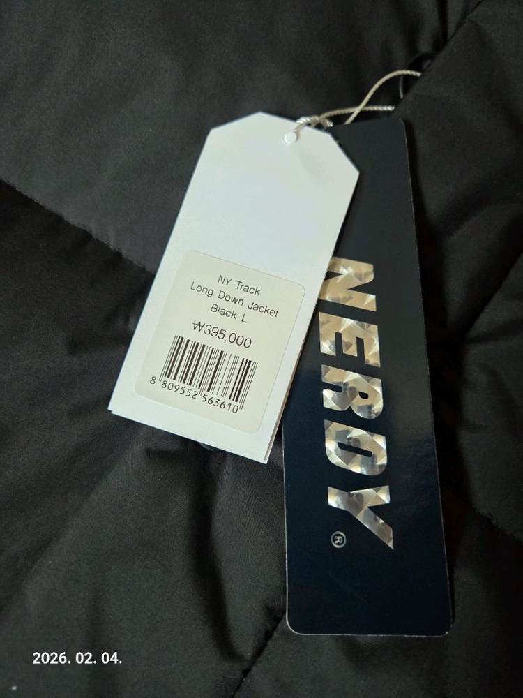 NERDY 롱패딩 새상품--3